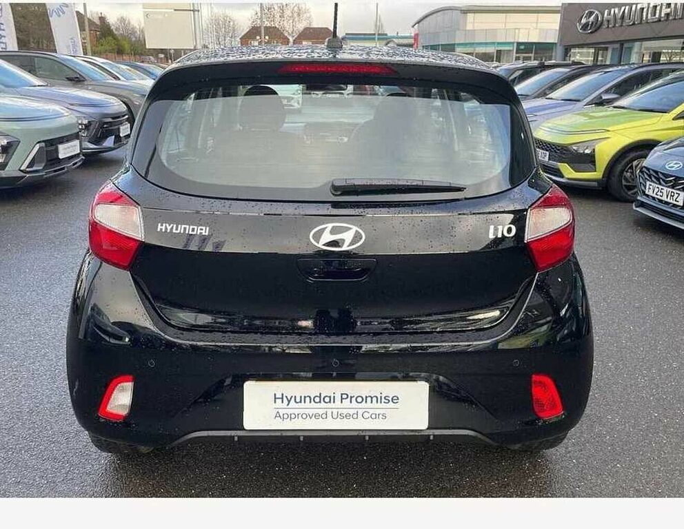 Hyundai I10 Advance Nav 1.0 Mpi 63Ps FV75LVO Black #6
