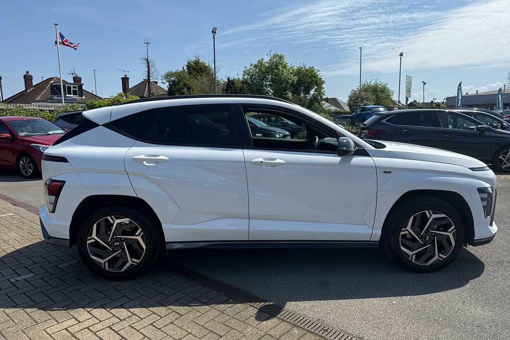 Hyundai Kona 1.0T N Line YF73DCY White #4