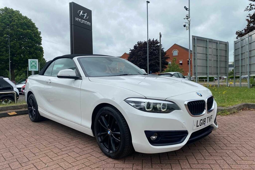 BMW 2 Series 218D Sport Nav Step White