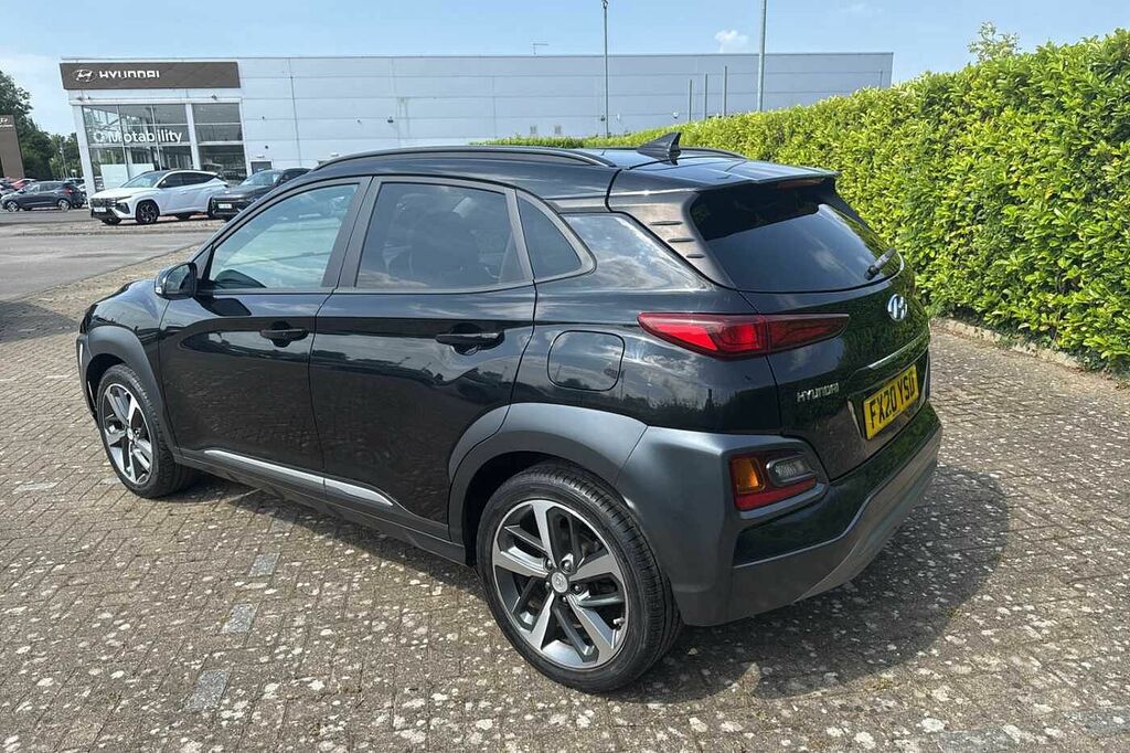 Hyundai Kona 1.0T Gdi Blue Drive Premium FX20YSD Black #3