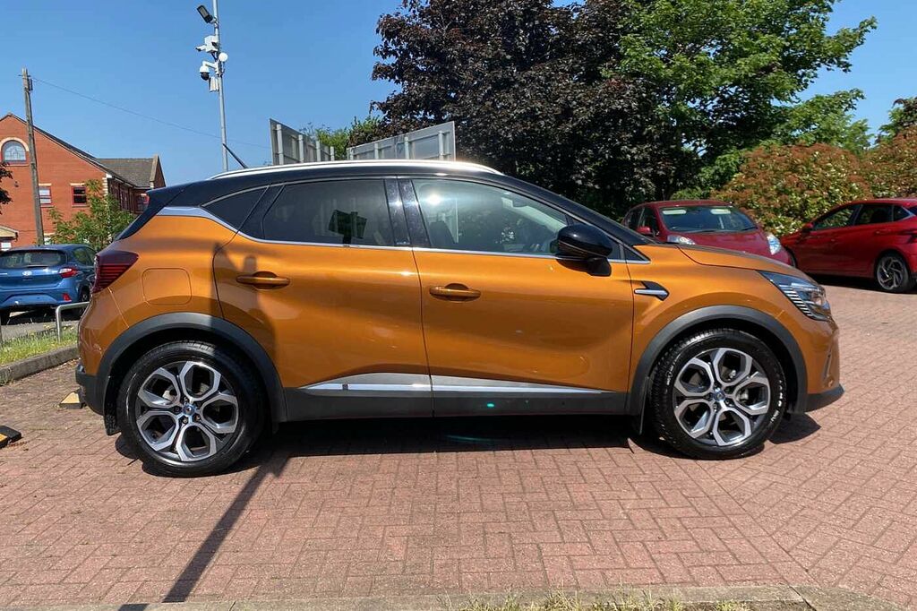 Renault Captur 1.6 E-tech Hybrid 145 S Edition FB21XVZ Orange #4