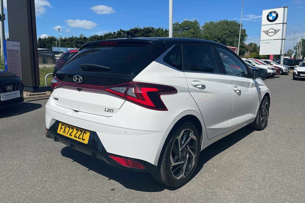 Hyundai I20 Ultimate 1.0 T-gdi Mhev 100Ps FX72ZZC White #3