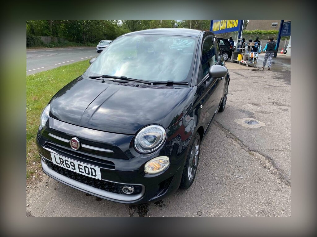 Fiat 500 1.2 S Euro 6 Ss LR69EOD Black #4