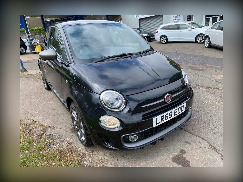 Fiat 500 1.2 S Euro 6 Ss LR69EOD Black #2