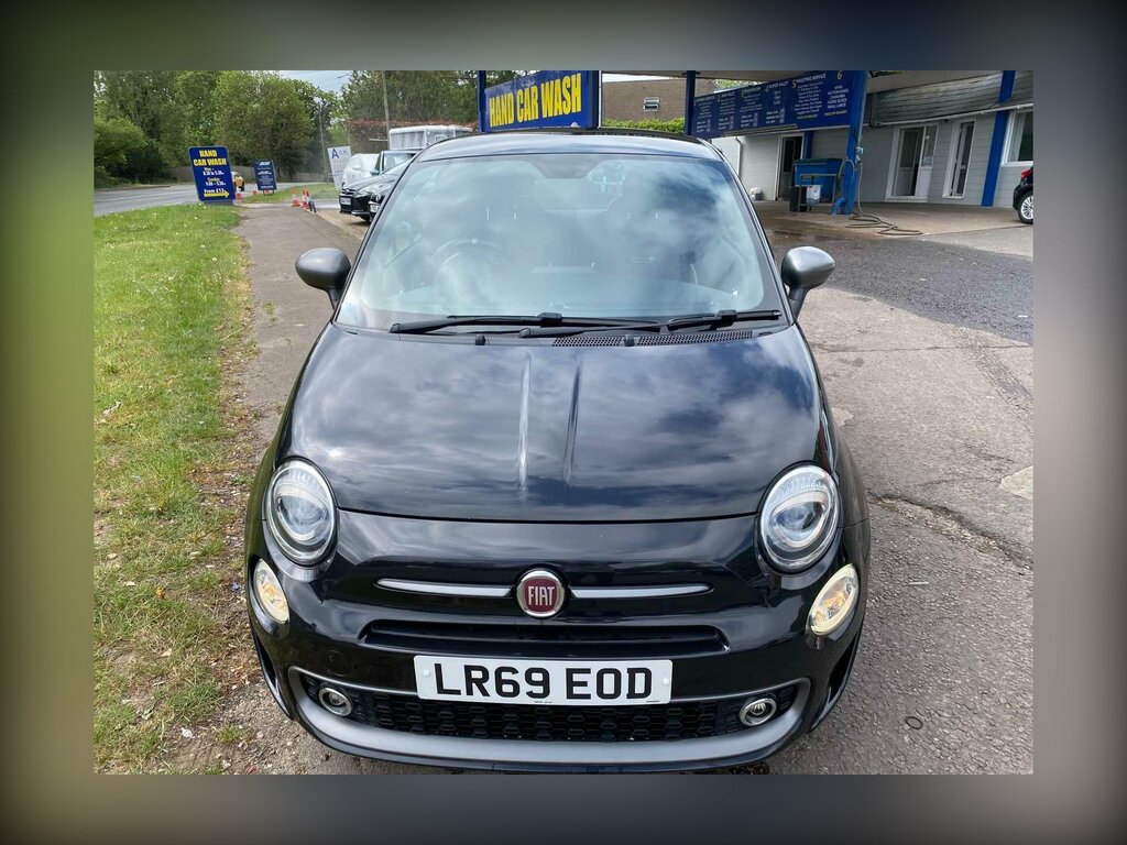 Fiat 500 1.2 S Euro 6 Ss LR69EOD Black #3