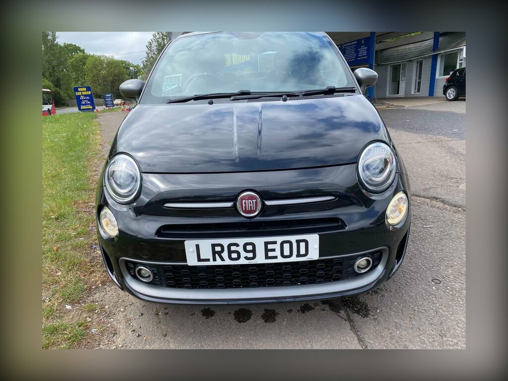 Fiat 500 1.2 S Euro 6 Ss LR69EOD Black #5