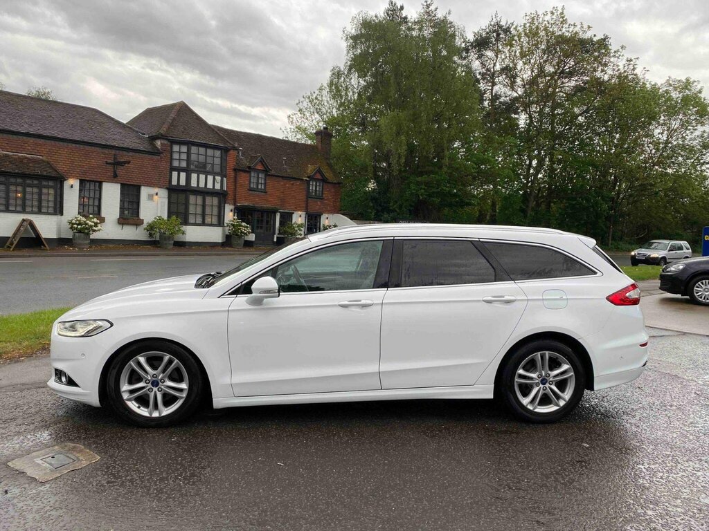 Ford Mondeo 2.0 Tdci Titanium Powershift Euro 6 Ss EX15WHV White #6