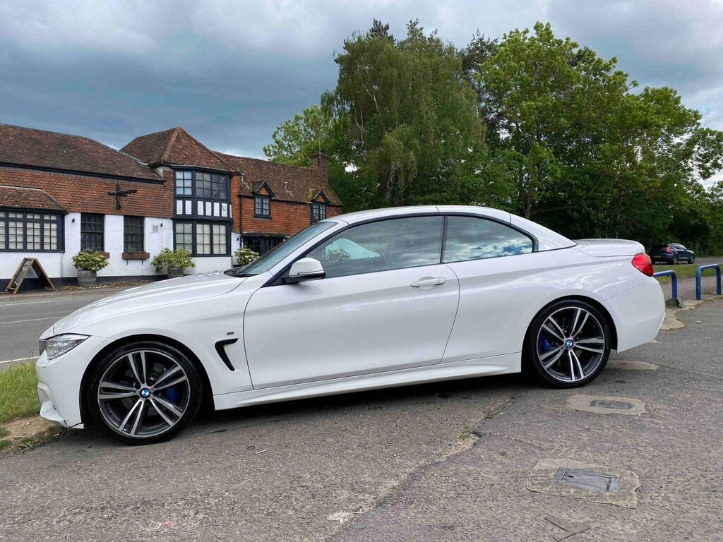 BMW 4 Series 2.0 420D M Sport Euro 6 Ss BP16DVW White #4