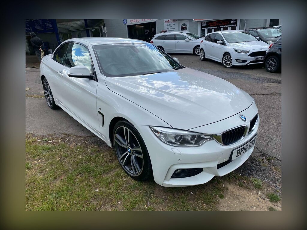 BMW 4 Series 2.0 420D M Sport Euro 6 Ss White