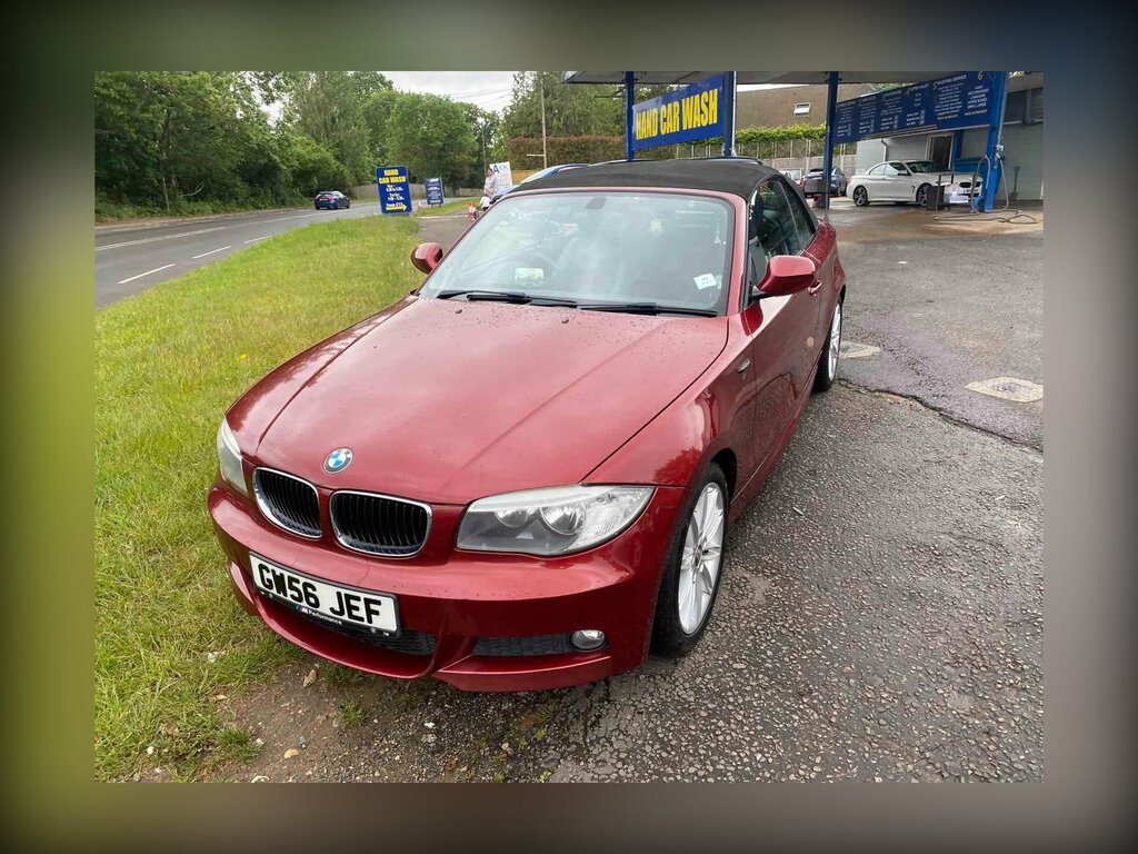 BMW 1 Series 2.0 120D M Sport Euro 5 Ss GW56JEF Red #3