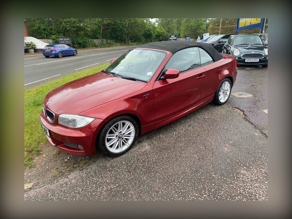 BMW 1 Series 2.0 120D M Sport Euro 5 Ss GW56JEF Red #4