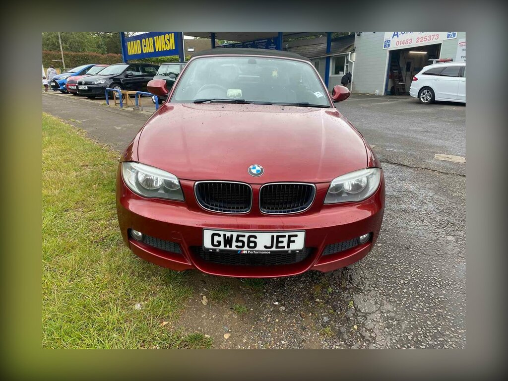 BMW 1 Series 2.0 120D M Sport Euro 5 Ss GW56JEF Red #2