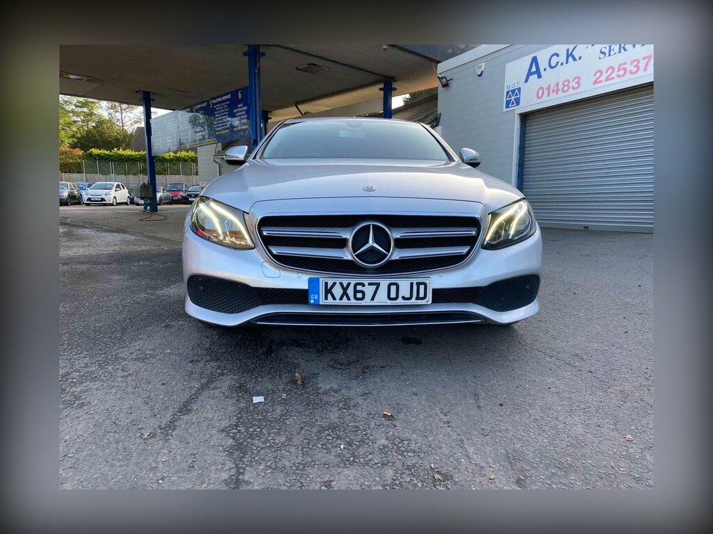 Mercedes-Benz E Class 2.0 E220d Se G-tronic Euro 6 Ss KX67OJD Silver #3