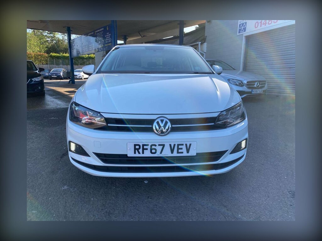 Volkswagen Polo 1.0 Se Euro 6 Ss RF67VEV White #3