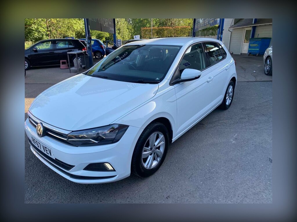 Volkswagen Polo 1.0 Se Euro 6 Ss White