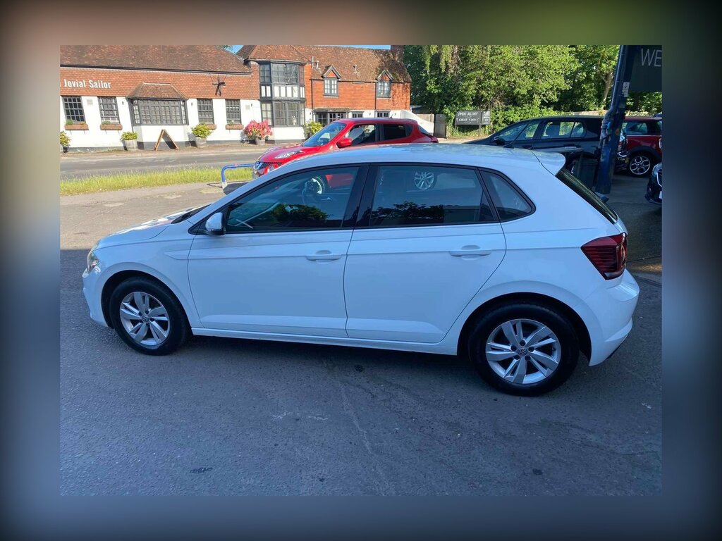Volkswagen Polo 1.0 Se Euro 6 Ss RF67VEV White #6