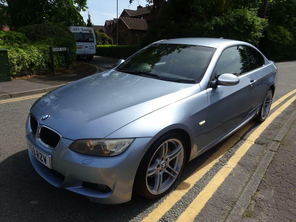BMW 3 Series 2.0 320D M Sport Highline Steptronic Euro 5 PK59RZV Blue #3