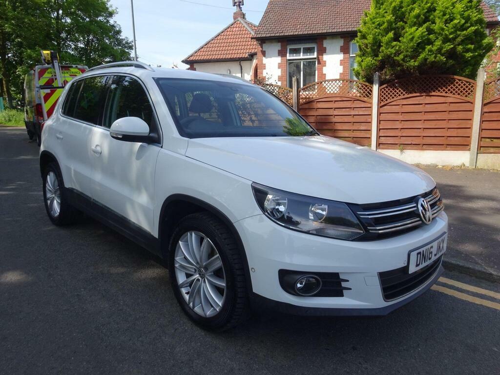 Volkswagen Tiguan 2.0 Tdi Bluemotion Tech Match Edition 2Wd Euro 6 DN16JKX White #6