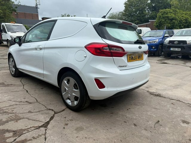 Ford Fiesta Van 1.5 Tdci Car Derived Van Eur HW20WMY White #5