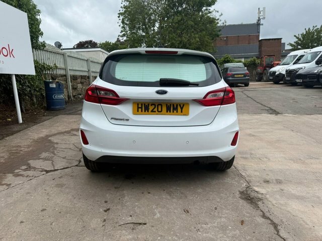Ford Fiesta Van 1.5 Tdci Car Derived Van Eur HW20WMY White #4