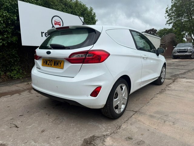 Ford Fiesta Van 1.5 Tdci Car Derived Van Eur HW20WMY White #3
