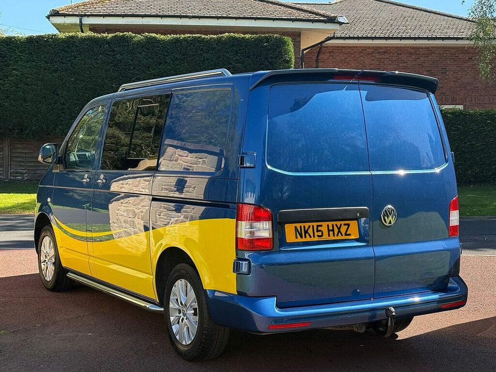 Volkswagen Transporter 2.0 Tdi Bluemotion Tech T30 Highline Panel Van NK15HXZ Blue #5