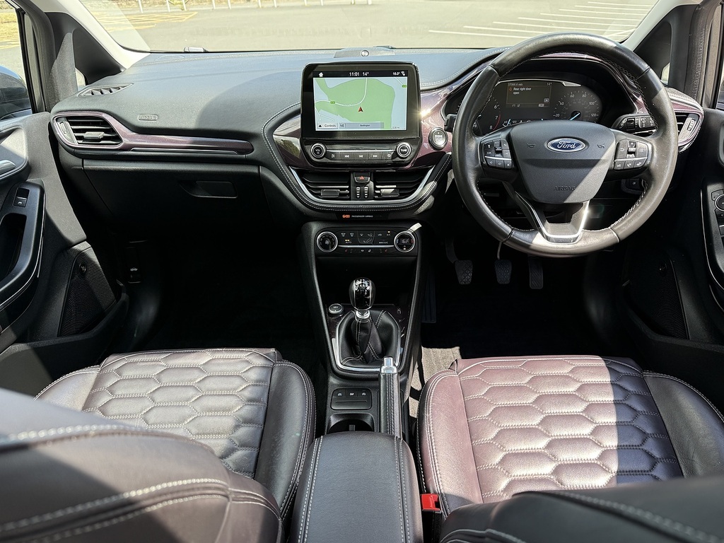 Ford Fiesta 1.0T Ecoboost Vignale Hatchback NG18ETL Grey #2