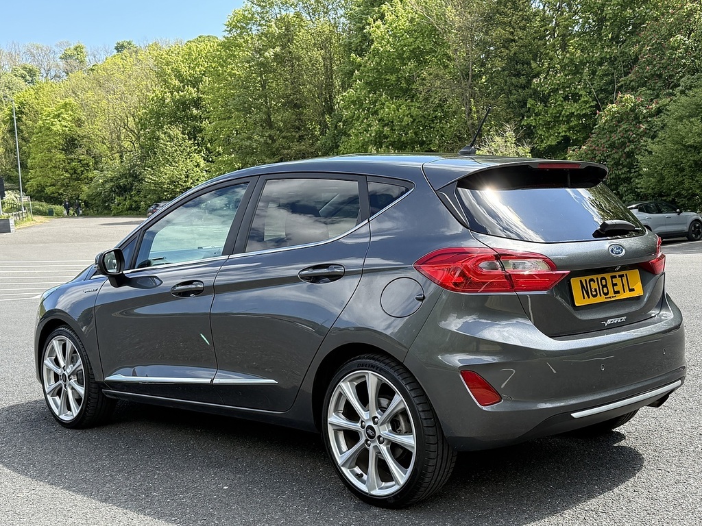 Ford Fiesta 1.0T Ecoboost Vignale Hatchback NG18ETL Grey #3