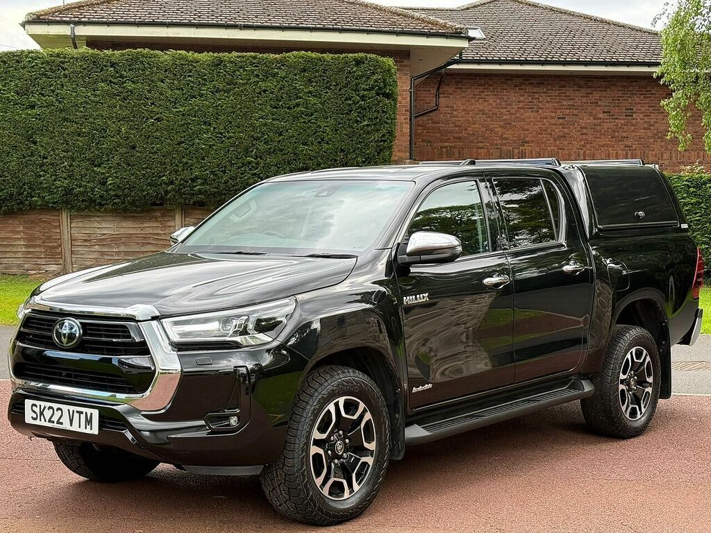 Toyota HILUX 2.4 D-4d Invincible Pickup Double Cab M SK22VTM Black #3