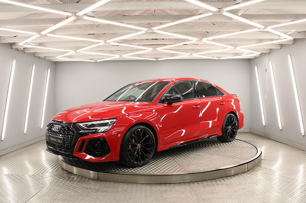 Audi RS3 Saloon GK72CYU Red #3