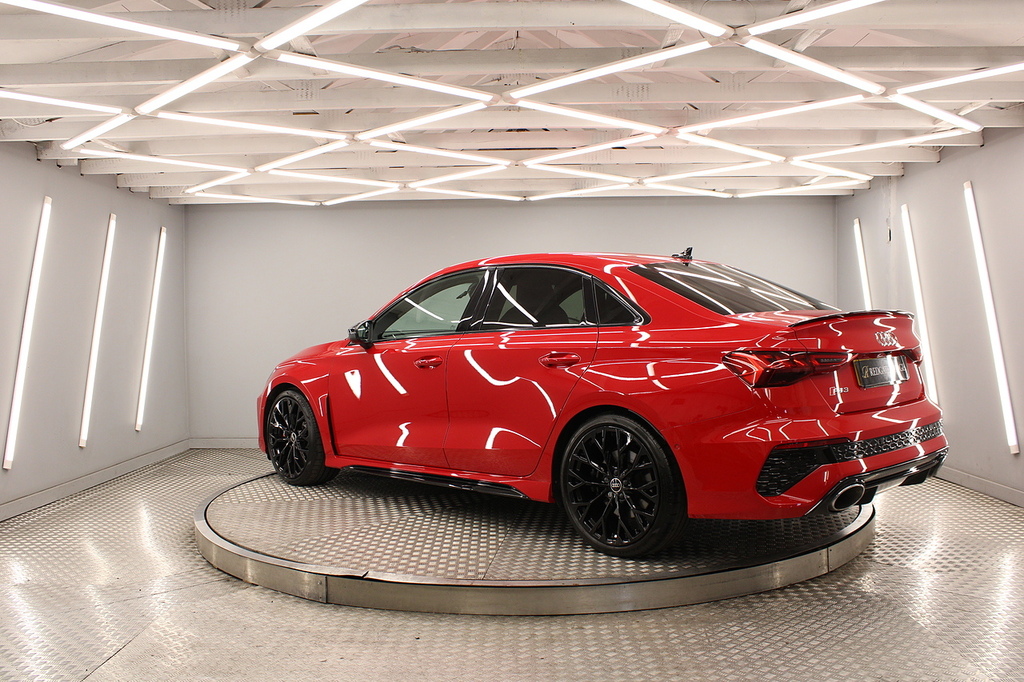 Audi RS3 Saloon GK72CYU Red #5