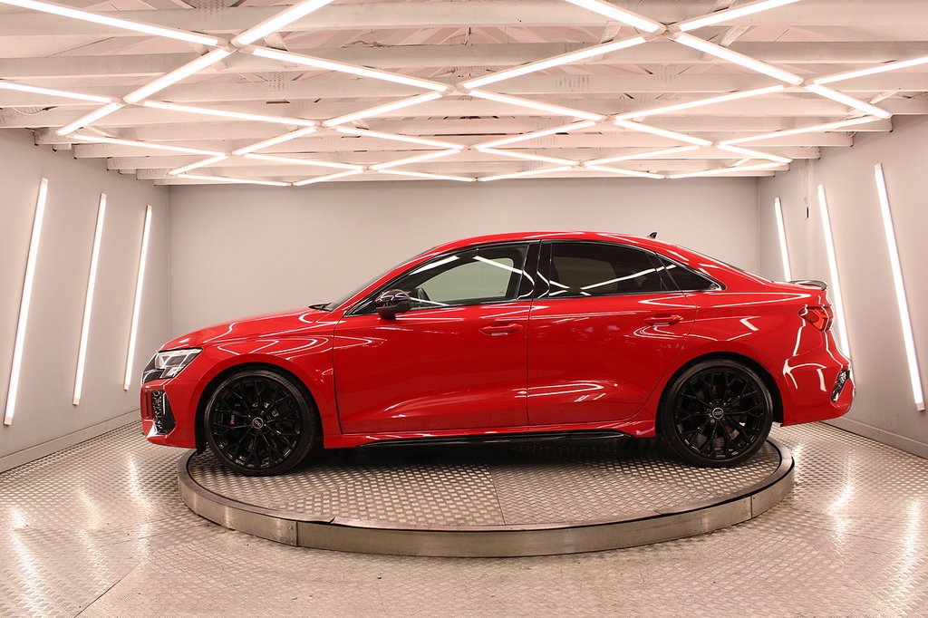 Audi RS3 Saloon GK72CYU Red #2