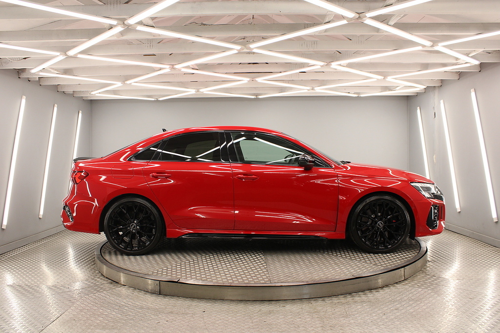 Audi RS3 Saloon Red