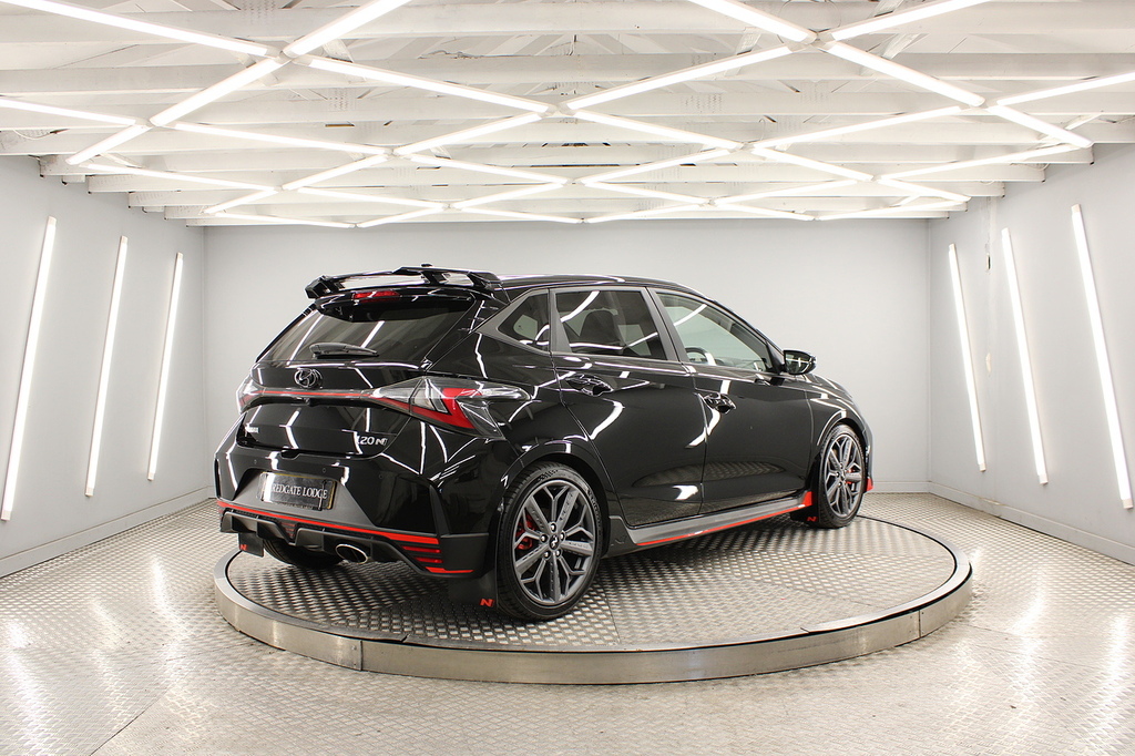 Hyundai I20 Hatchback WU22OOF Black #3