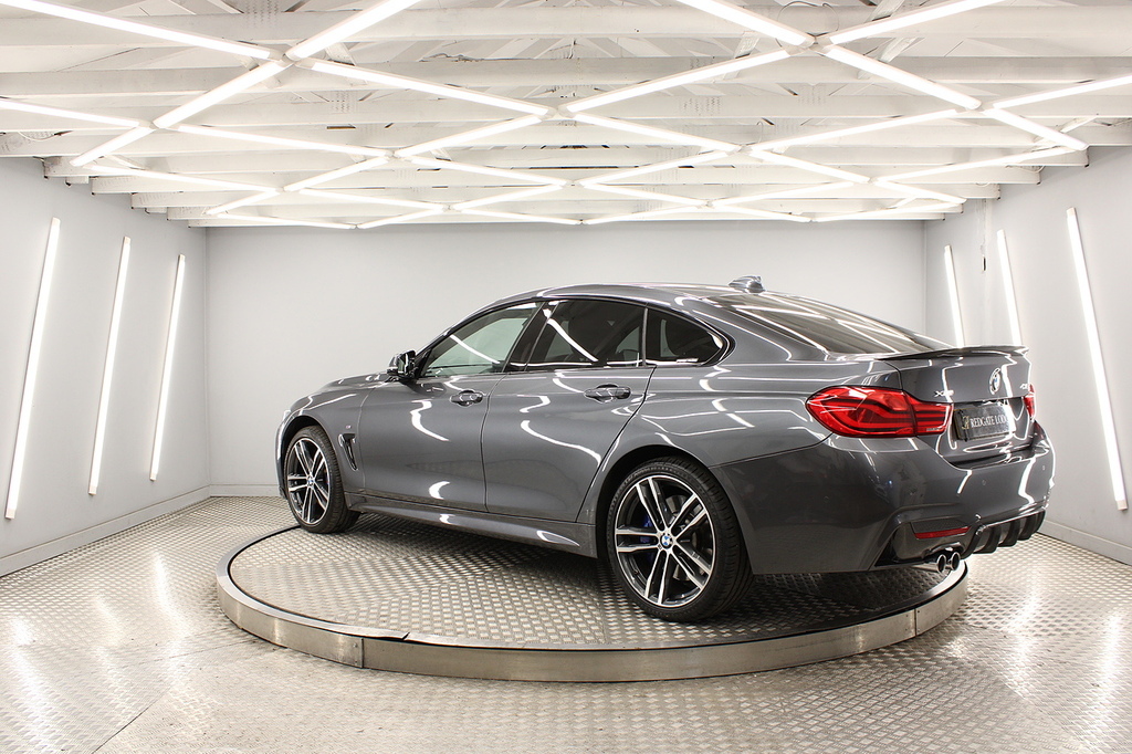 BMW 4 Series Gran Coupe Diesel GY67EZJ Grey #4