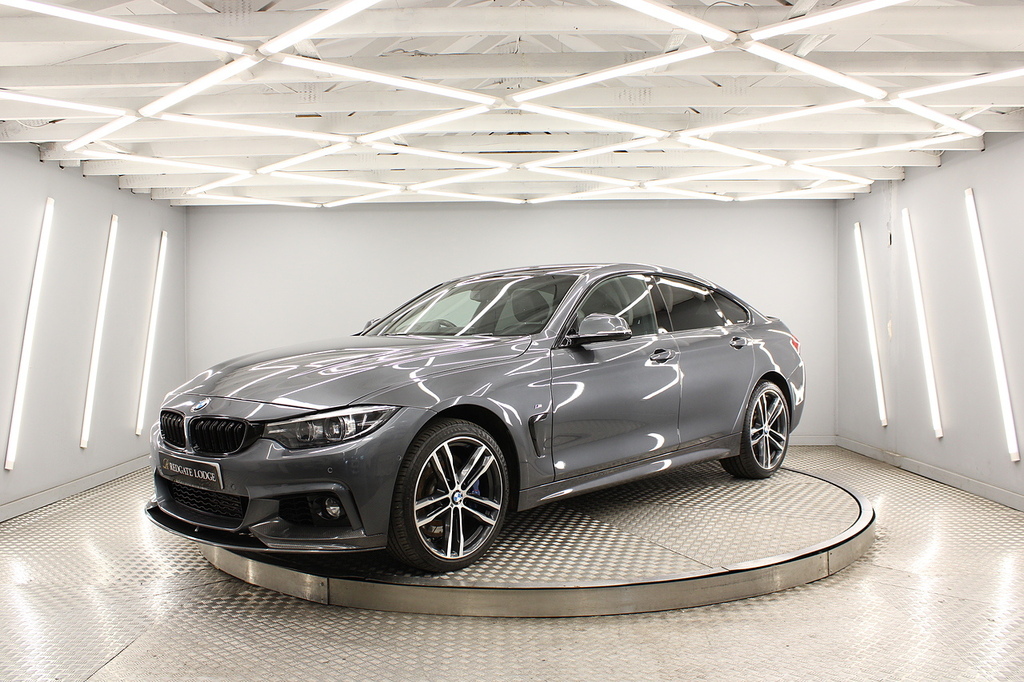 BMW 4 Series Gran Coupe Diesel GY67EZJ Grey #5