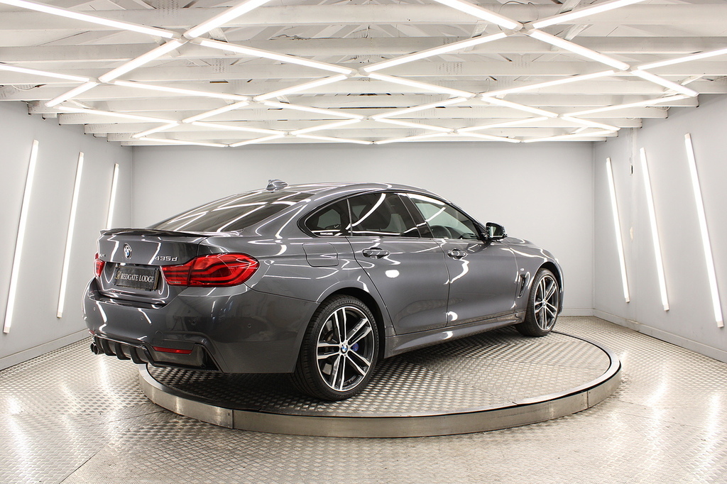 BMW 4 Series Gran Coupe Diesel GY67EZJ Grey #3