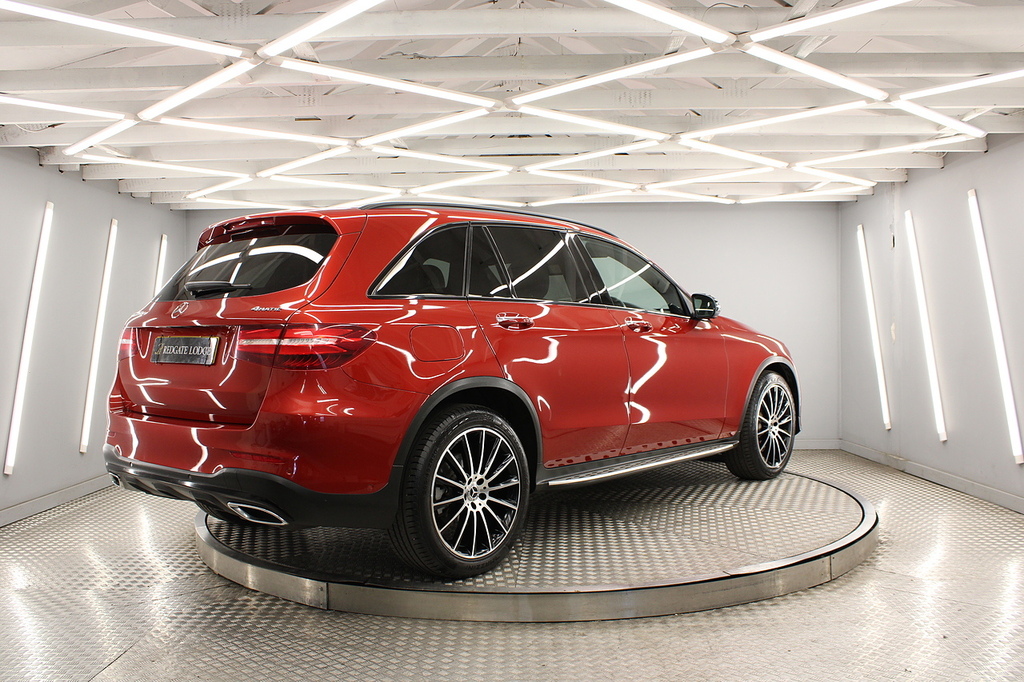 Mercedes-Benz GLC Class Glc 220 Amg Night Edition Premium D 4Matic GL19ECT Red #3