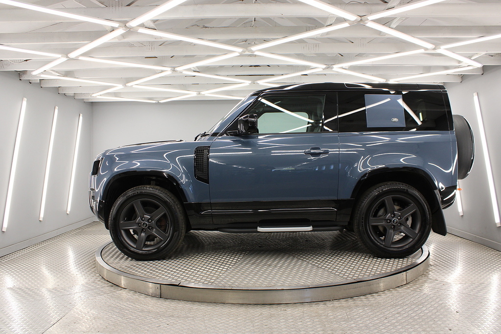 Land Rover Defender 90 Suv NK23ZFU Silver #2