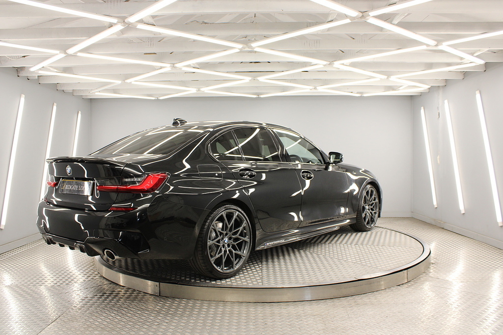 BMW 3 Series 320D M Sport YE21URL Black #3