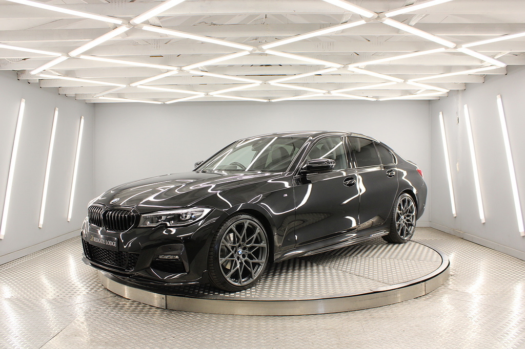 BMW 3 Series 320D M Sport YE21URL Black #5