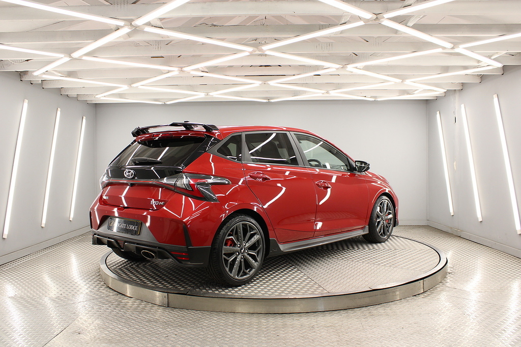 Hyundai I20 Hatchback K321ONT Red #3