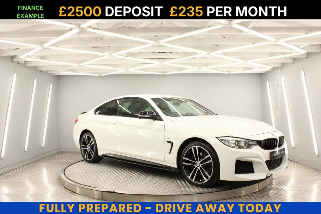 BMW 4 Series 420D Xdrive M Sport White