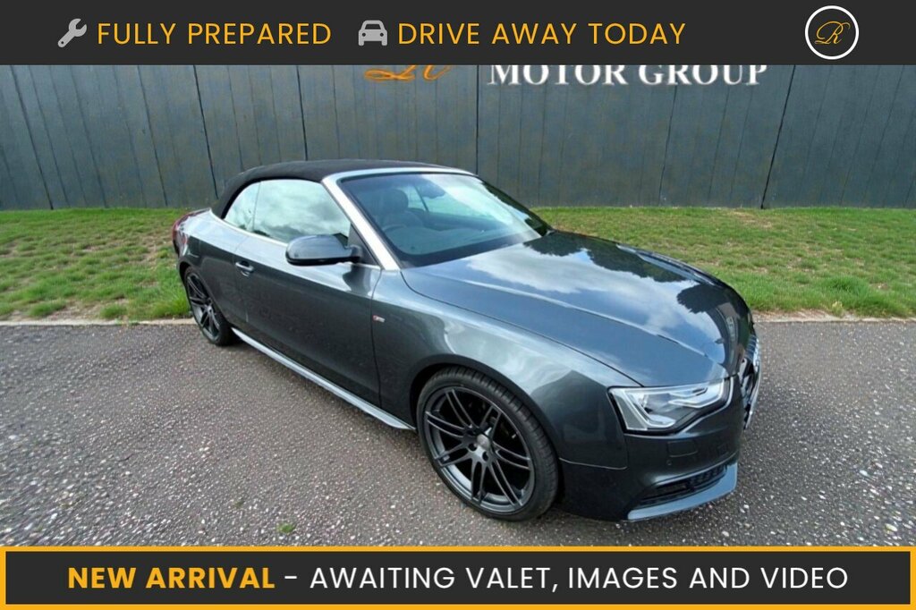 Audi A5 Convertible Grey