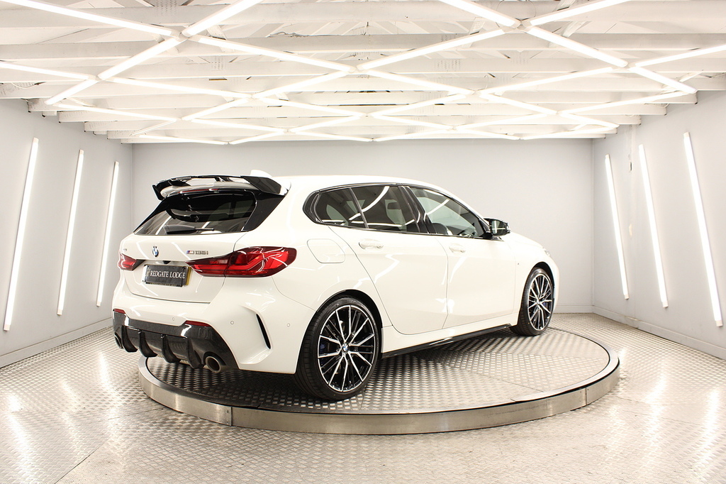 BMW 1 Series Hatchback PY70GPE White #3