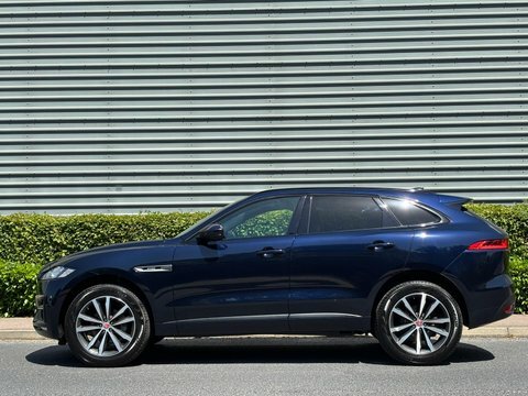 Jaguar F-Pace R-sport Awd Blue #4