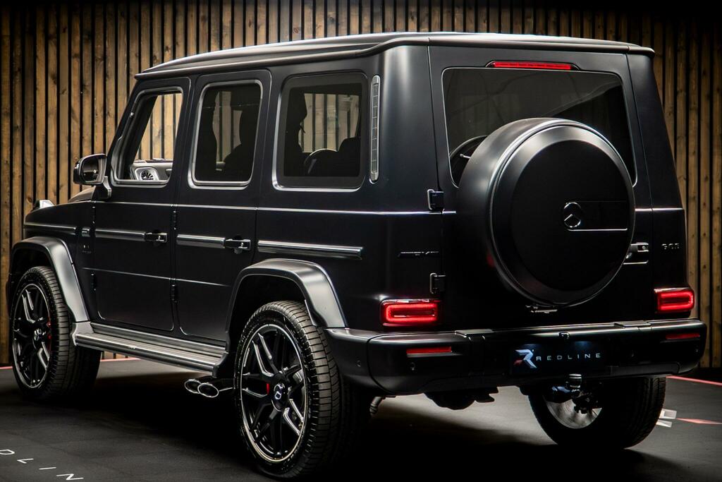 Mercedes-Benz G Class 4.0 G63 V8 Biturbo Mhev Amg Carbon Edition Spds9g Black #3