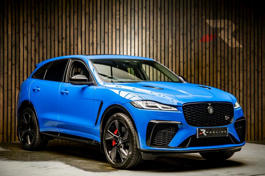 Jaguar F-Pace 5.0 P550 V8 Svr Quickshift Awd Euro 6 Ss Blue
