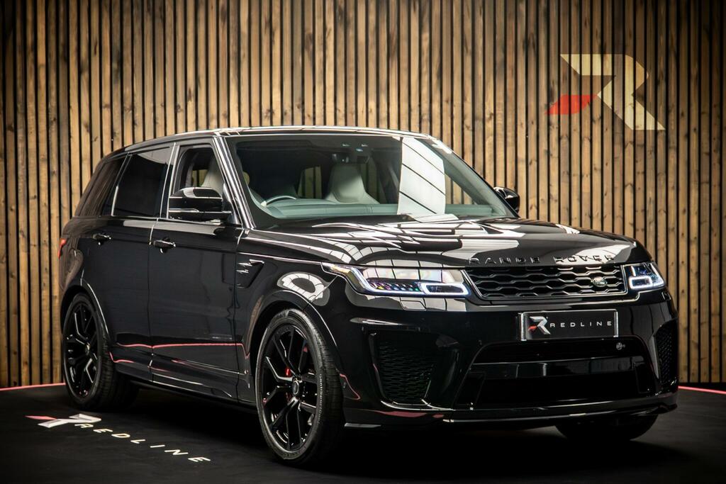 Land Rover Range Rover Sport 5.0 P575 V8 Svr 4Wd Euro 6 Ss Black