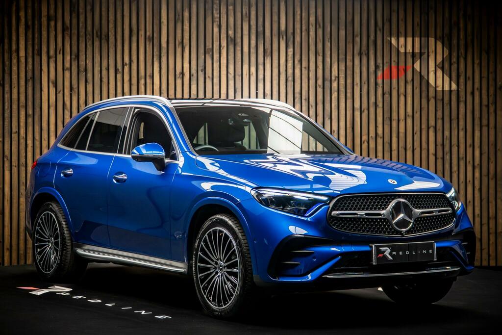 Mercedes-Benz GLC Class 2.0 Glc300h Mhev Amg Line Premium Plus G-tronic Blue
